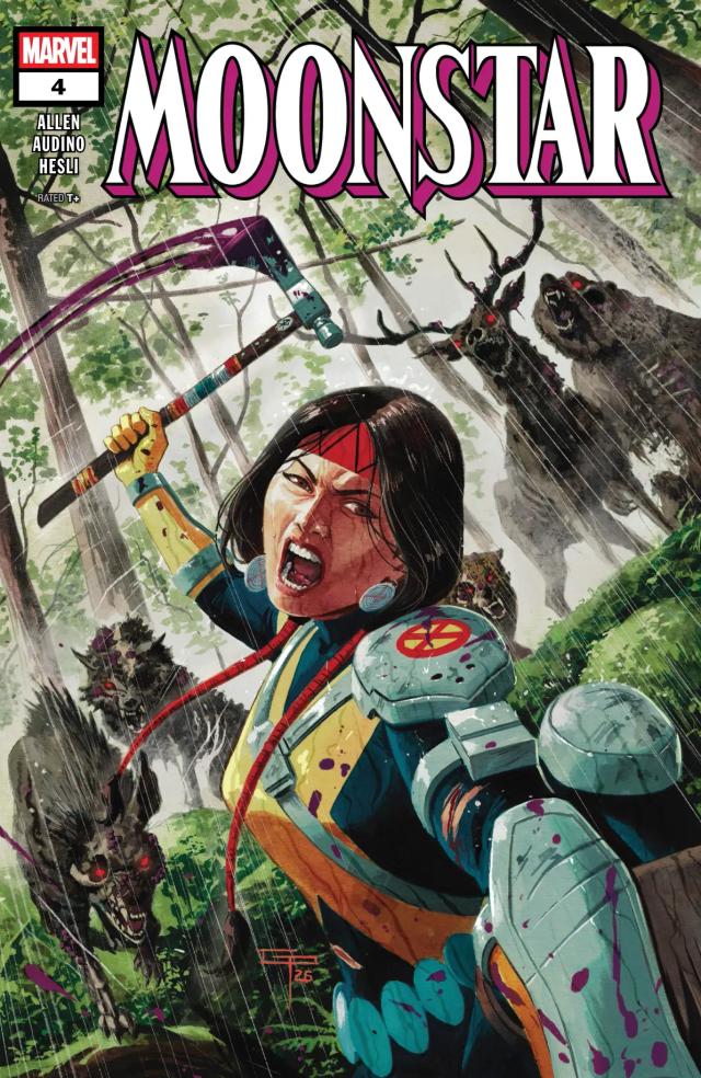 Cover for Moonstar issue 4