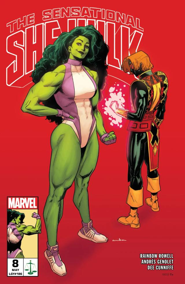 Cover for Sensational She-Hulk issue 8