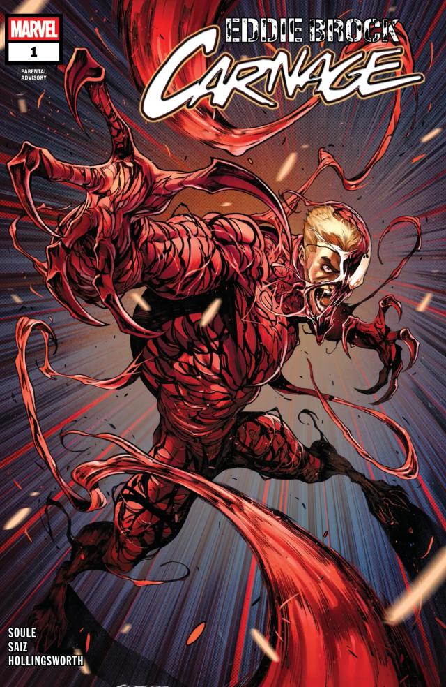 Cover for Eddie Brock: Carnage issue 1