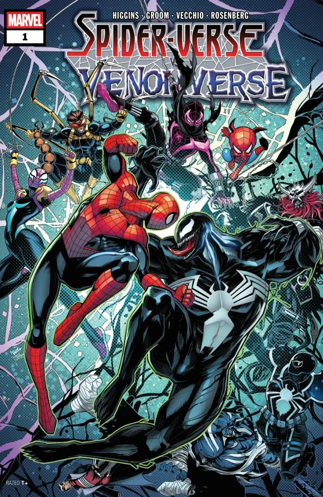 Cover for Spider-Verse Vs. Venomverse issue 1