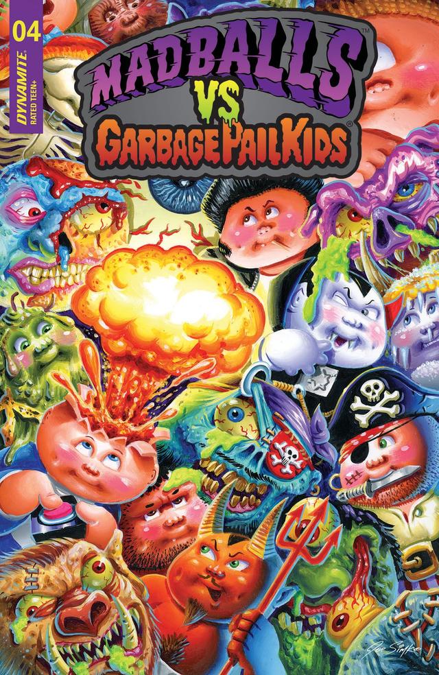 Cover for Madballs vs. Garbage Pail Kids issue 4