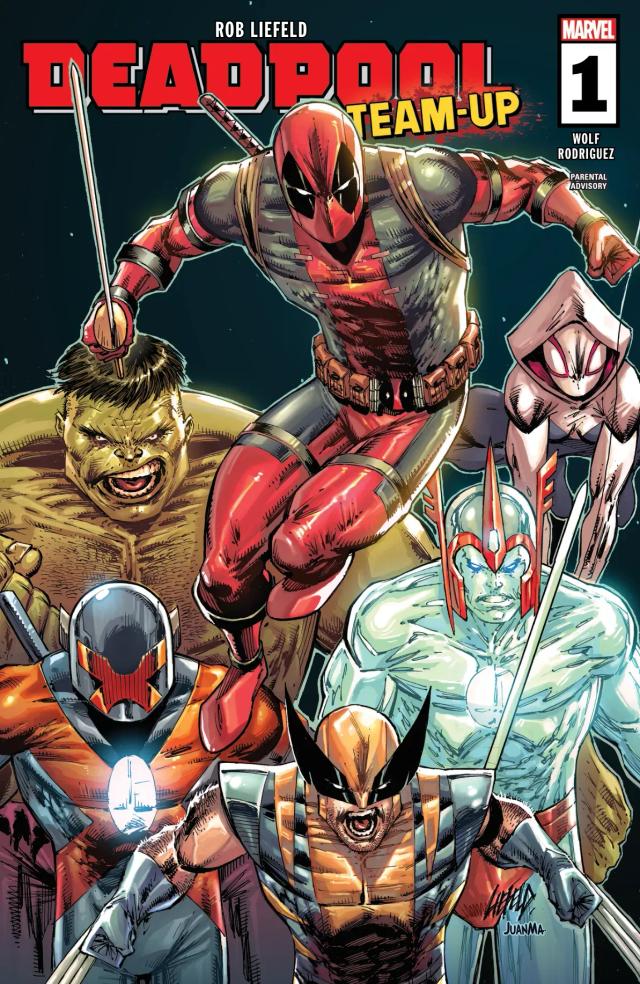 Cover for Deadpool Team-Up issue 1