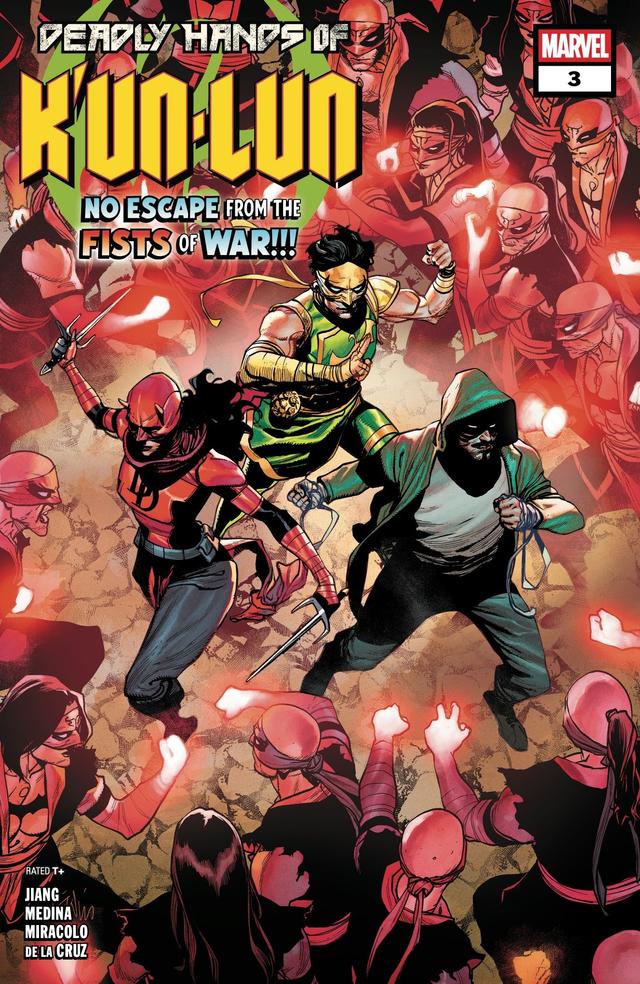 Cover for Deadly Hands Of K'Un-Lun issue 3