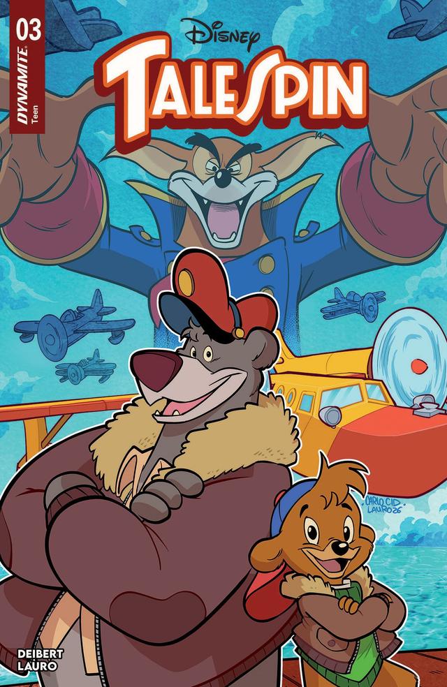 Cover for Talespin issue 3