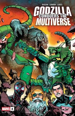 Cover for Godzilla Conquers The Multiverse issue number 4
