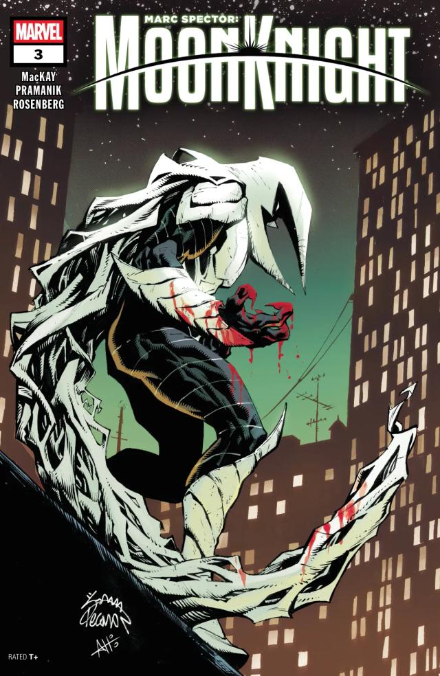 Cover for Marc Spector: Moon Knight issue 3