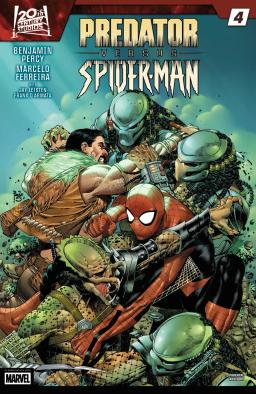 Cover for Predator Vs. Spider-Man issue number 4
