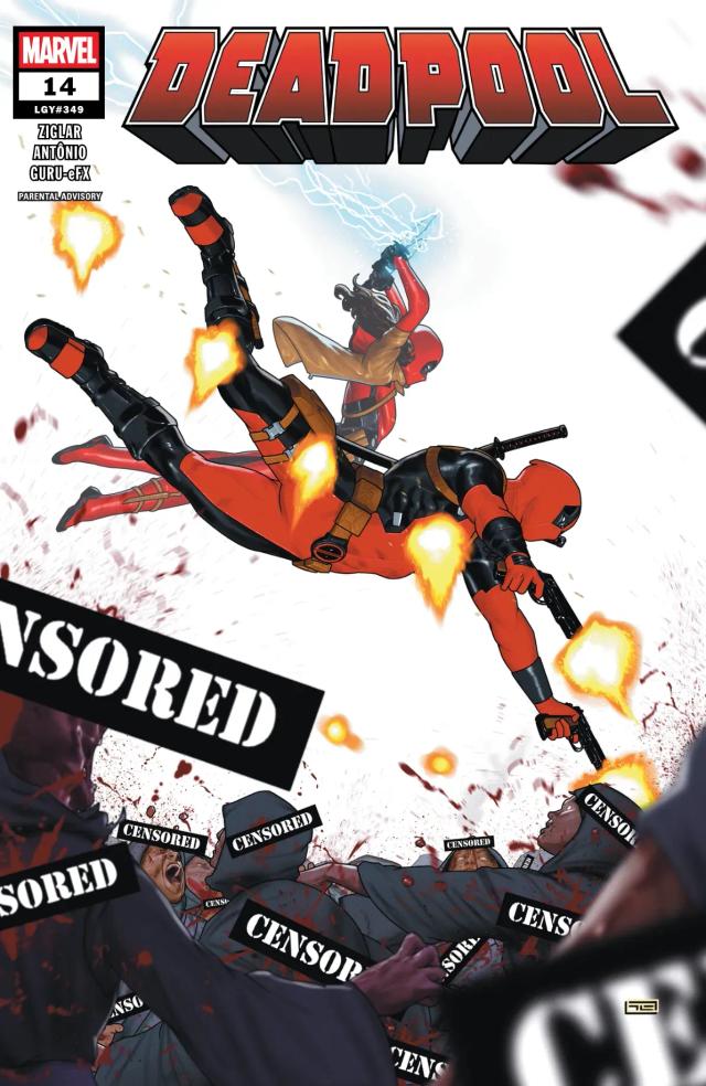 Cover for Deadpool issue 14