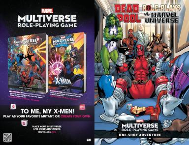 Cover for Deadpool Role-Plays The Marvel Universe issue number 1