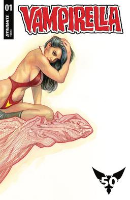 Cover for comic book series called Vampirella Vol. 5