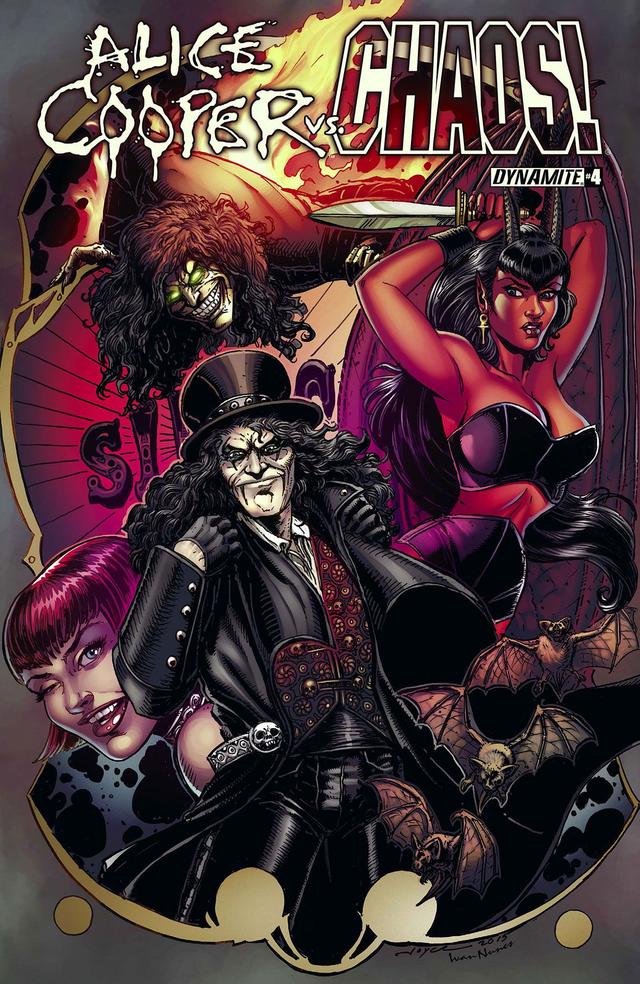 Cover for Alice Cooper Vs Chaos! issue 4