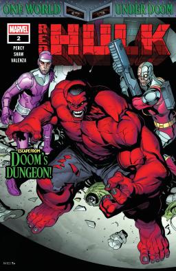 Cover for Red Hulk issue number 2
