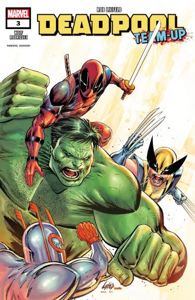 Cover for Deadpool Team-Up issue number 3