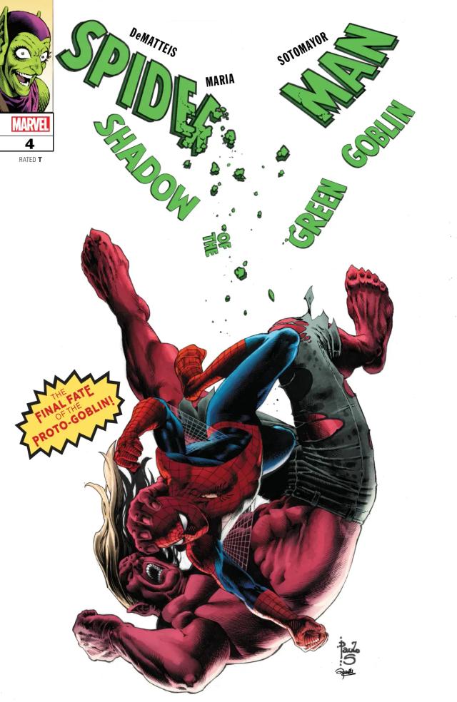 Cover for Spider-Man: Shadow Of The Green Goblin issue 4