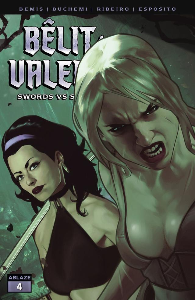 Cover for Belit & Valeria: Swords Vs. Sorcery issue 4