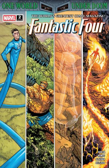 Cover for Fantastic Four issue number 2