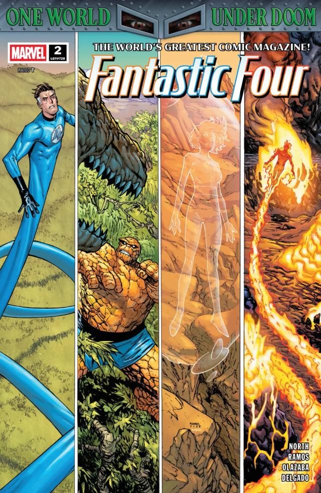 Cover for Fantastic Four issue 2
