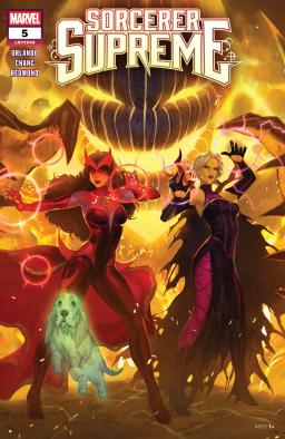 Cover for Sorcerer Supreme issue number 5