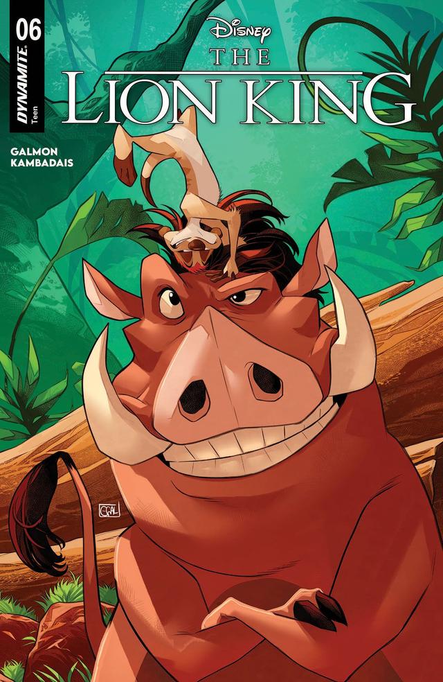 Cover for Lion King issue 6