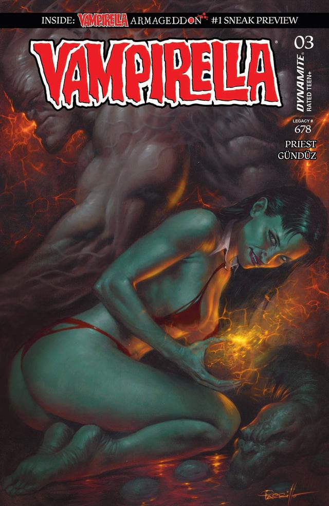 Cover for Vampirella issue 3