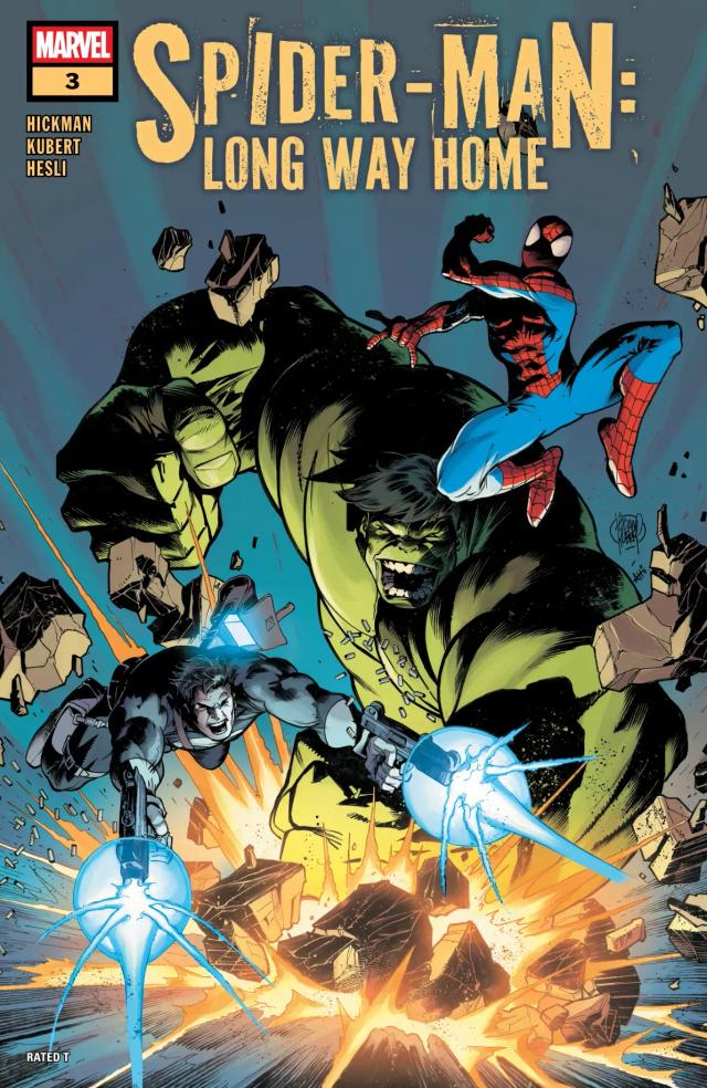 Cover for Spider-Man: Long Way Home issue 3