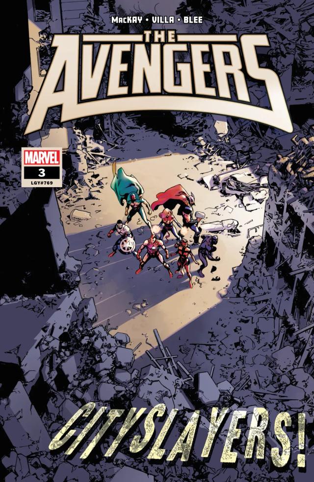 Cover for The Avengers issue 3
