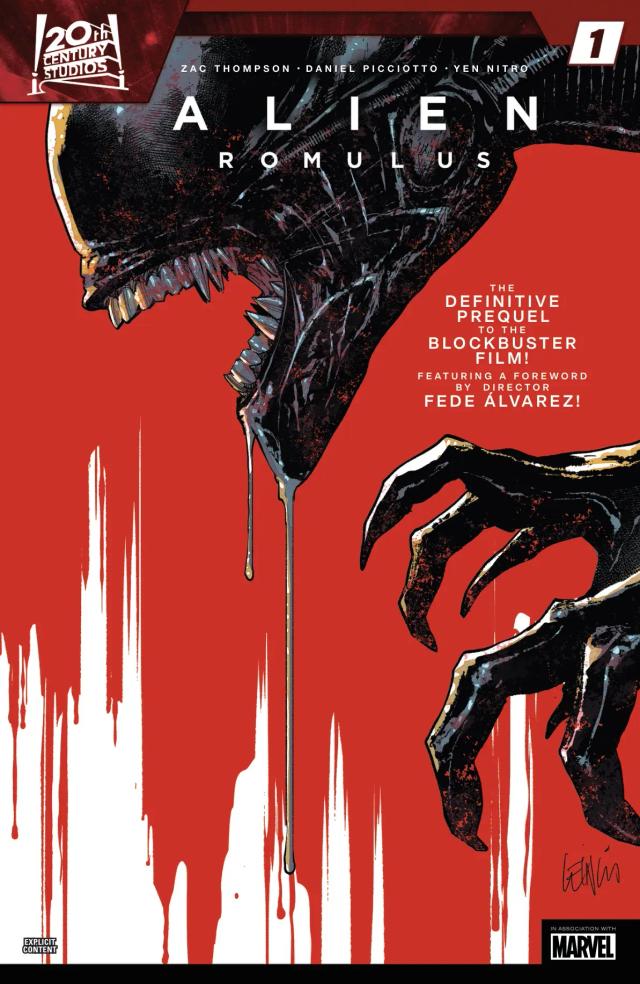 Cover for Alien: Romulus issue 1