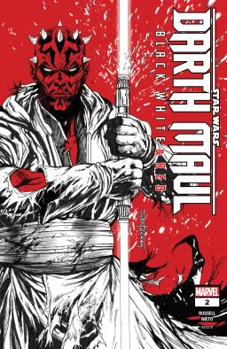Cover for Star Wars: Darth Maul - Black, White & Red issue number 2