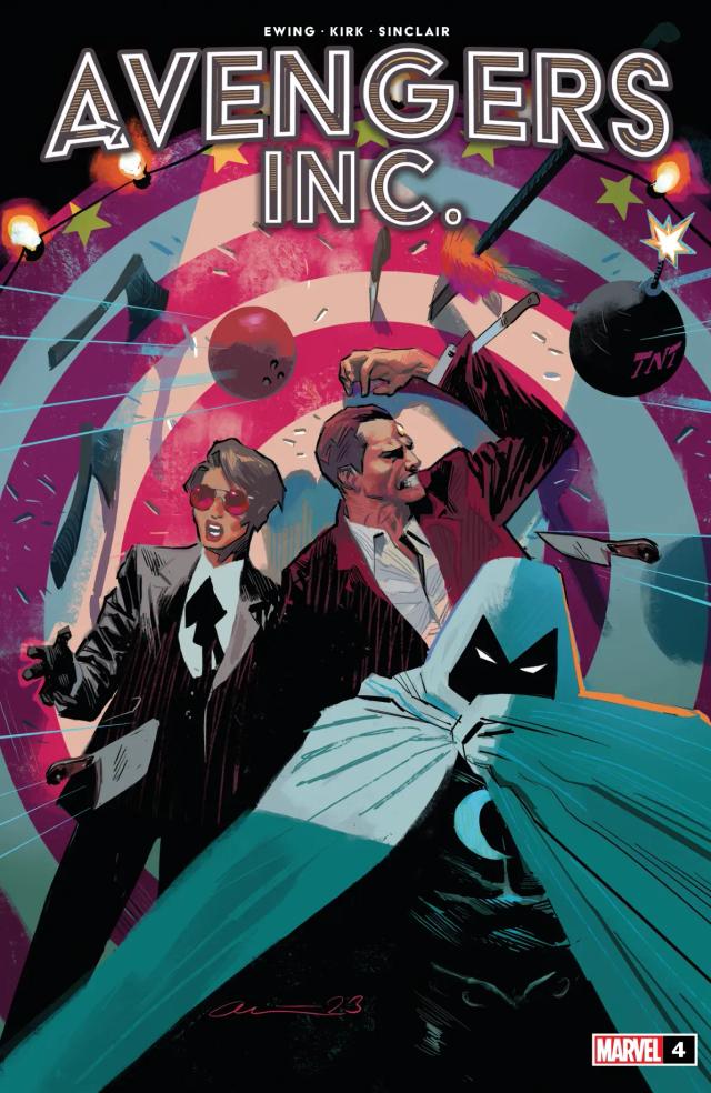 Cover for Avengers Inc. issue 4