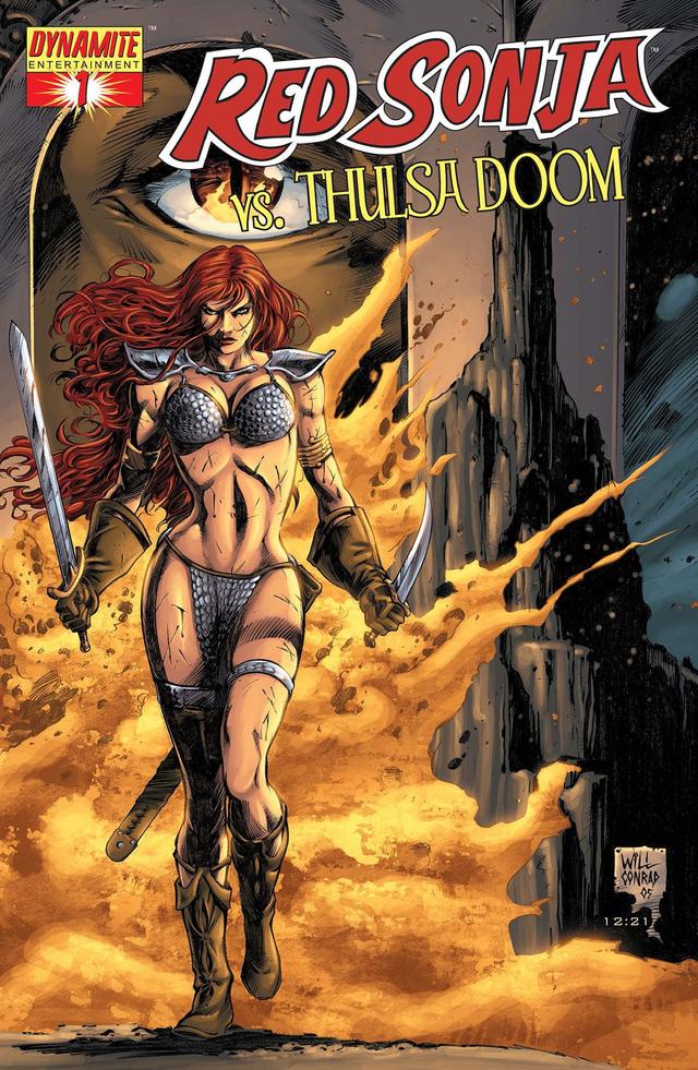 Cover for Red Sonja Vs Thulsa Doom issue 1