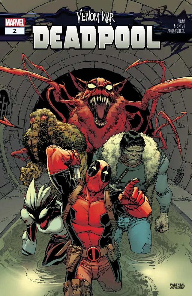 Cover for Venom War: Deadpool issue 2