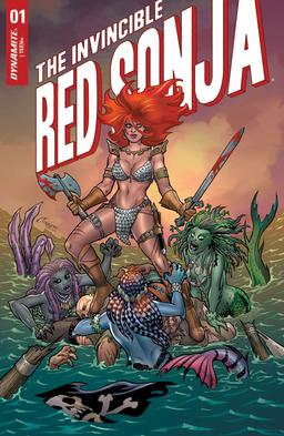 Cover for Invincible Red Sonja issue number 1