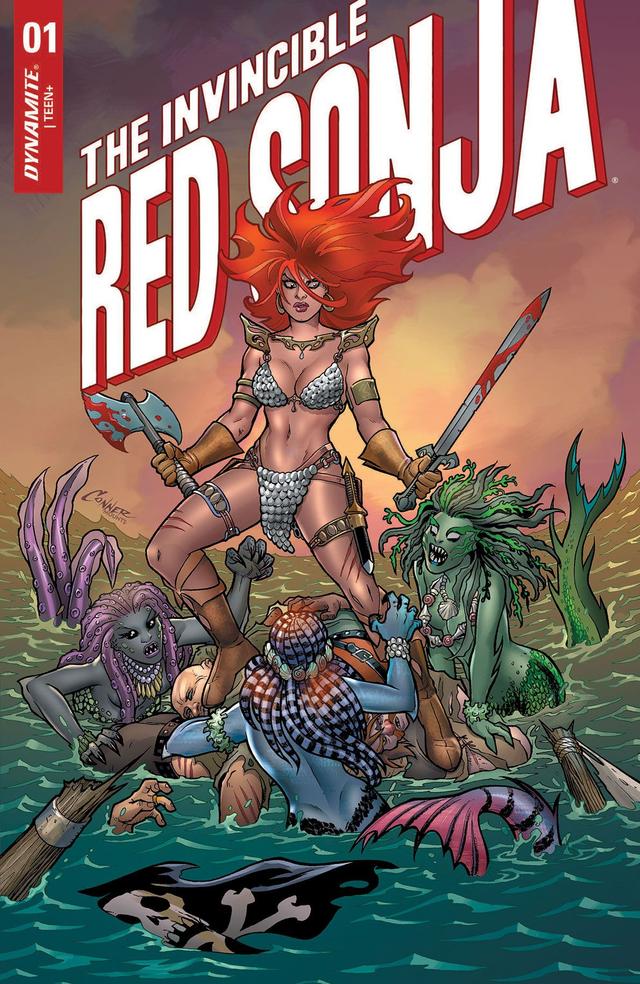 Cover for Invincible Red Sonja issue 1