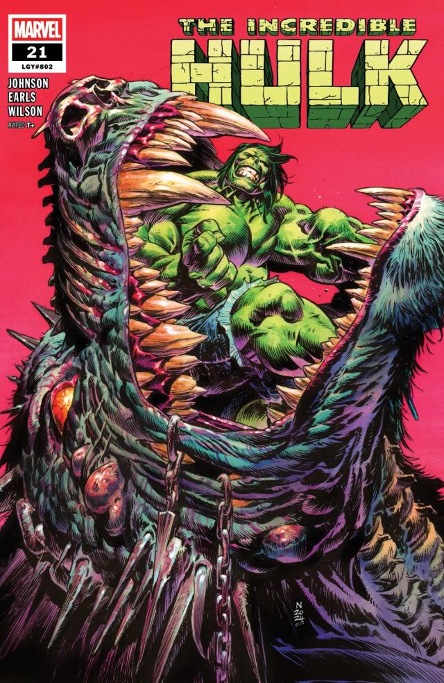 Cover for The Incredible Hulk issue 21