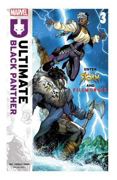 Cover for Ultimate Black Panther issue number 3
