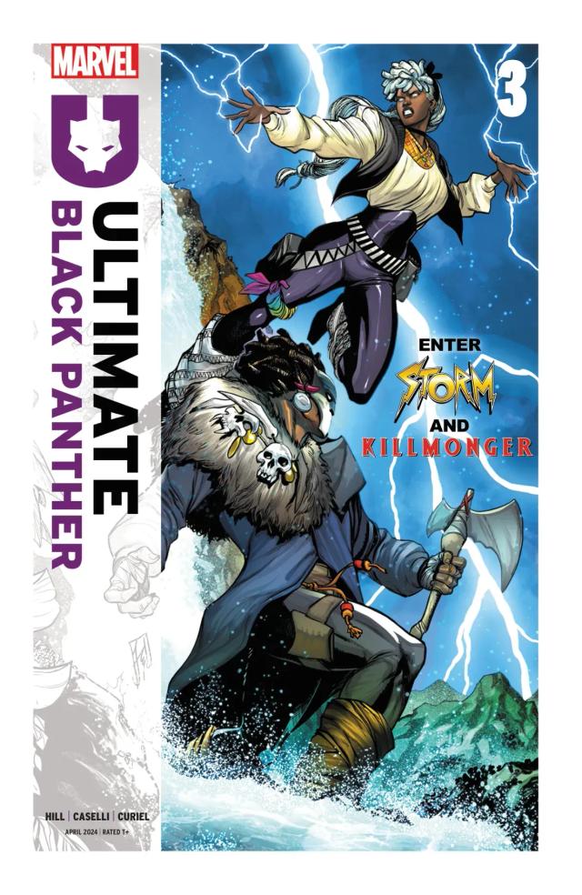 Cover for Ultimate Black Panther issue 3