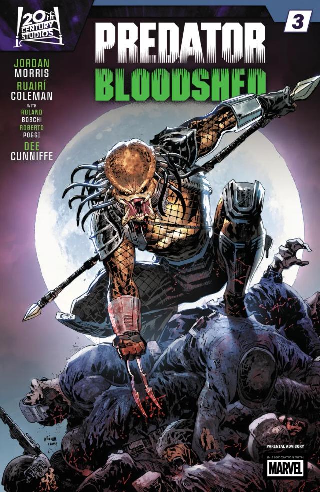 Cover for Predator: Bloodshed issue 3