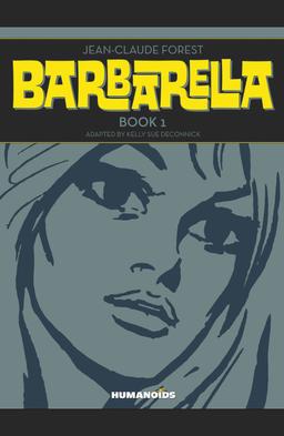 Cover for comic book series called Barbarella