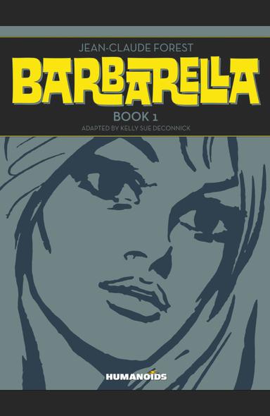 Cover for comic book series called Barbarella