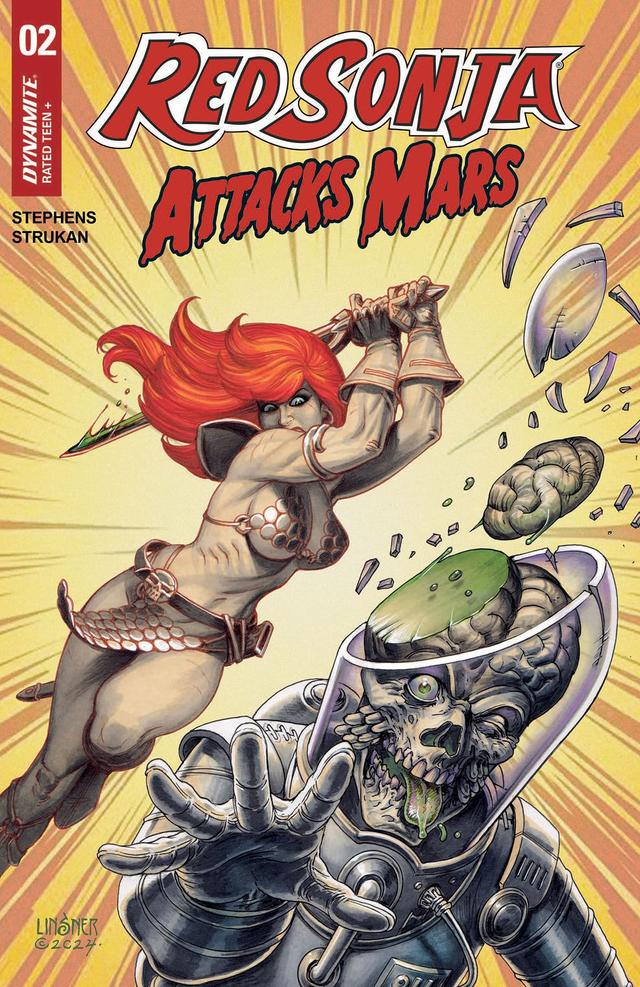 Cover for Red Sonja Attacks Mars issue 2