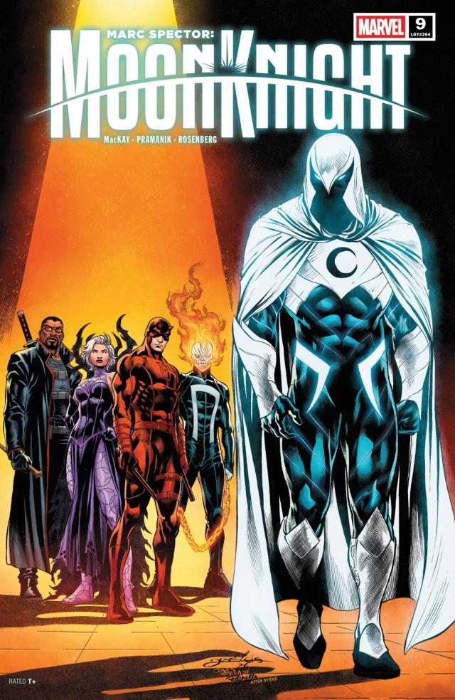 Cover for Marc Spector: Moon Knight issue 9