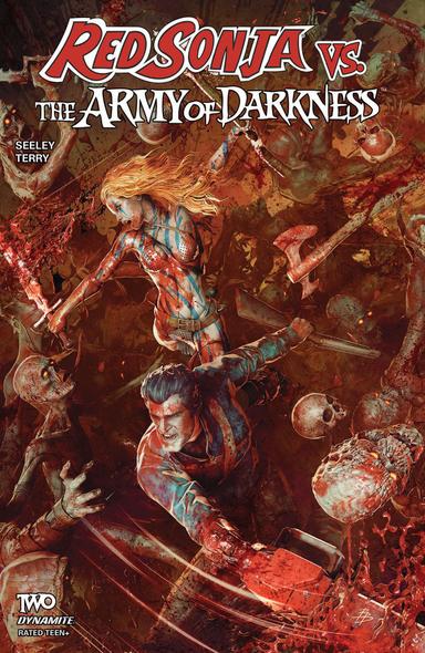 Cover for Red Sonja vs. The Army of Darkness issue number 2