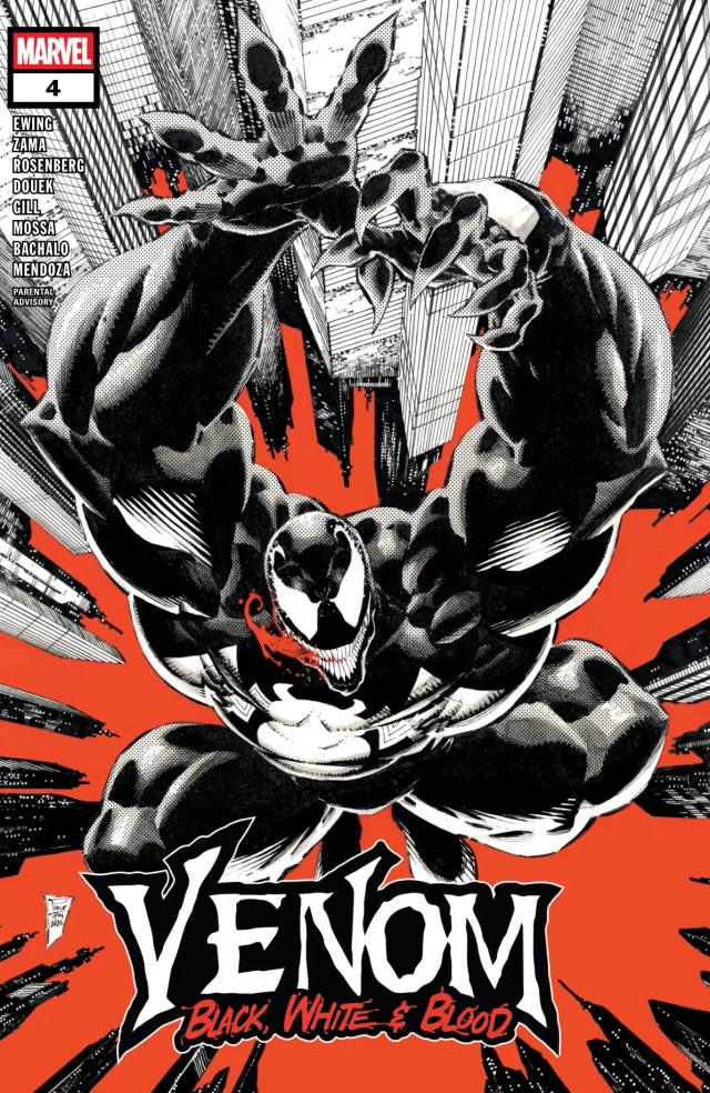Cover for Venom: Black, White & Blood issue 4
