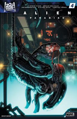 Cover for Alien: Paradiso issue number 4