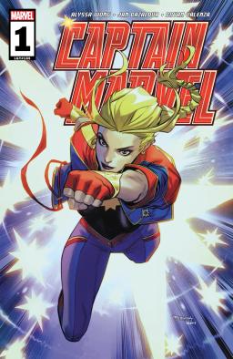 Cover for Captain Marvel issue number 1