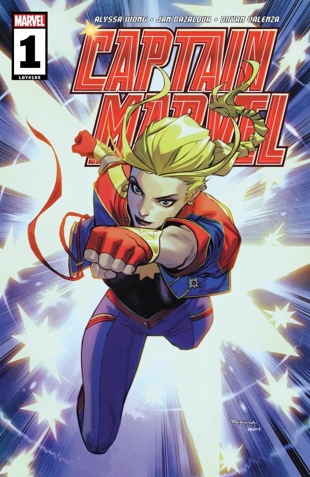 Cover for Captain Marvel issue 1