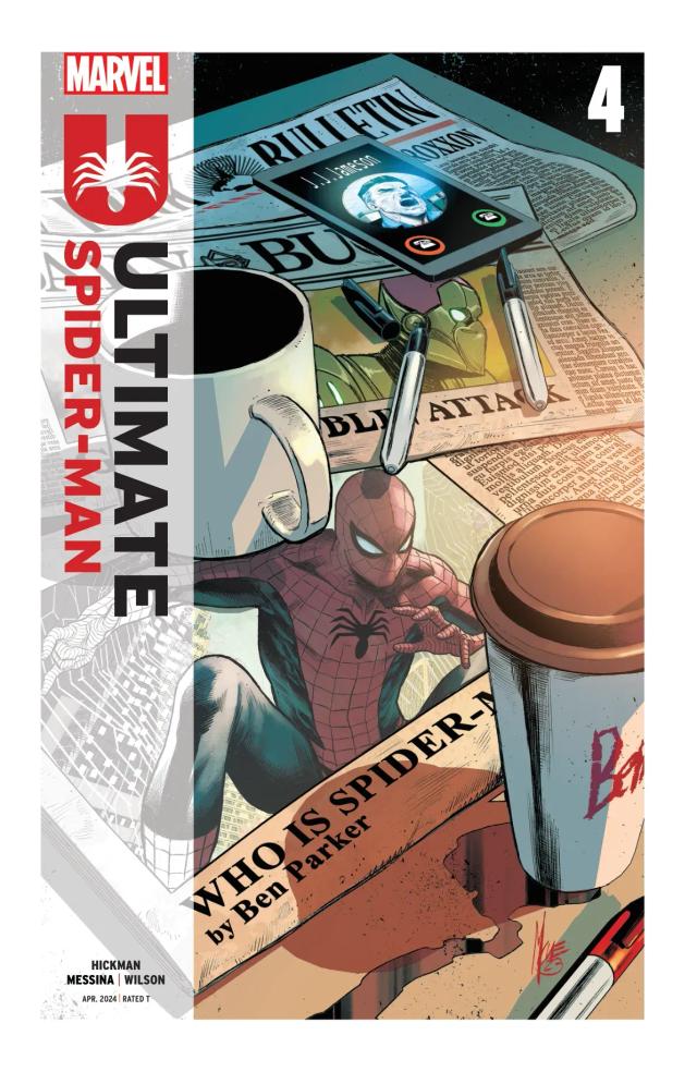 Cover for Ultimate Spider-Man issue 4