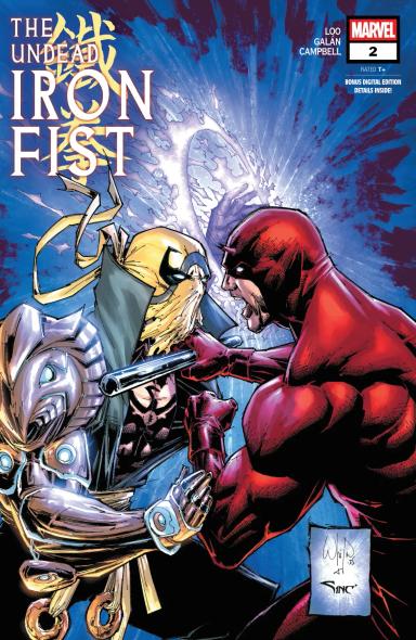 Cover for The Undead Iron Fist issue number 2