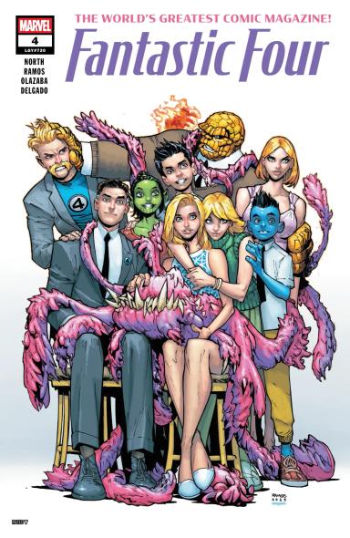 Cover for Fantastic Four issue number 4