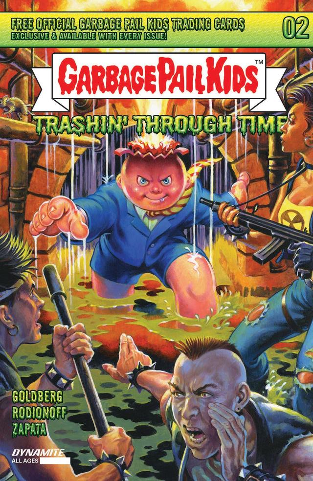 Cover for Garbage Pail Kids: Trashin' Through Time issue 2